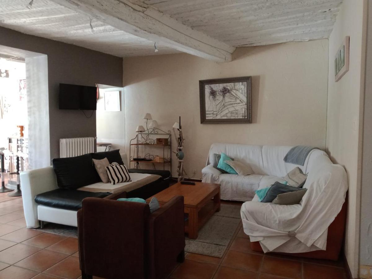 BELLE MAISON DE CARACTERE DE VILLAGE et STUDIO PISCINE Privée 9 PERS Millas Exterior foto