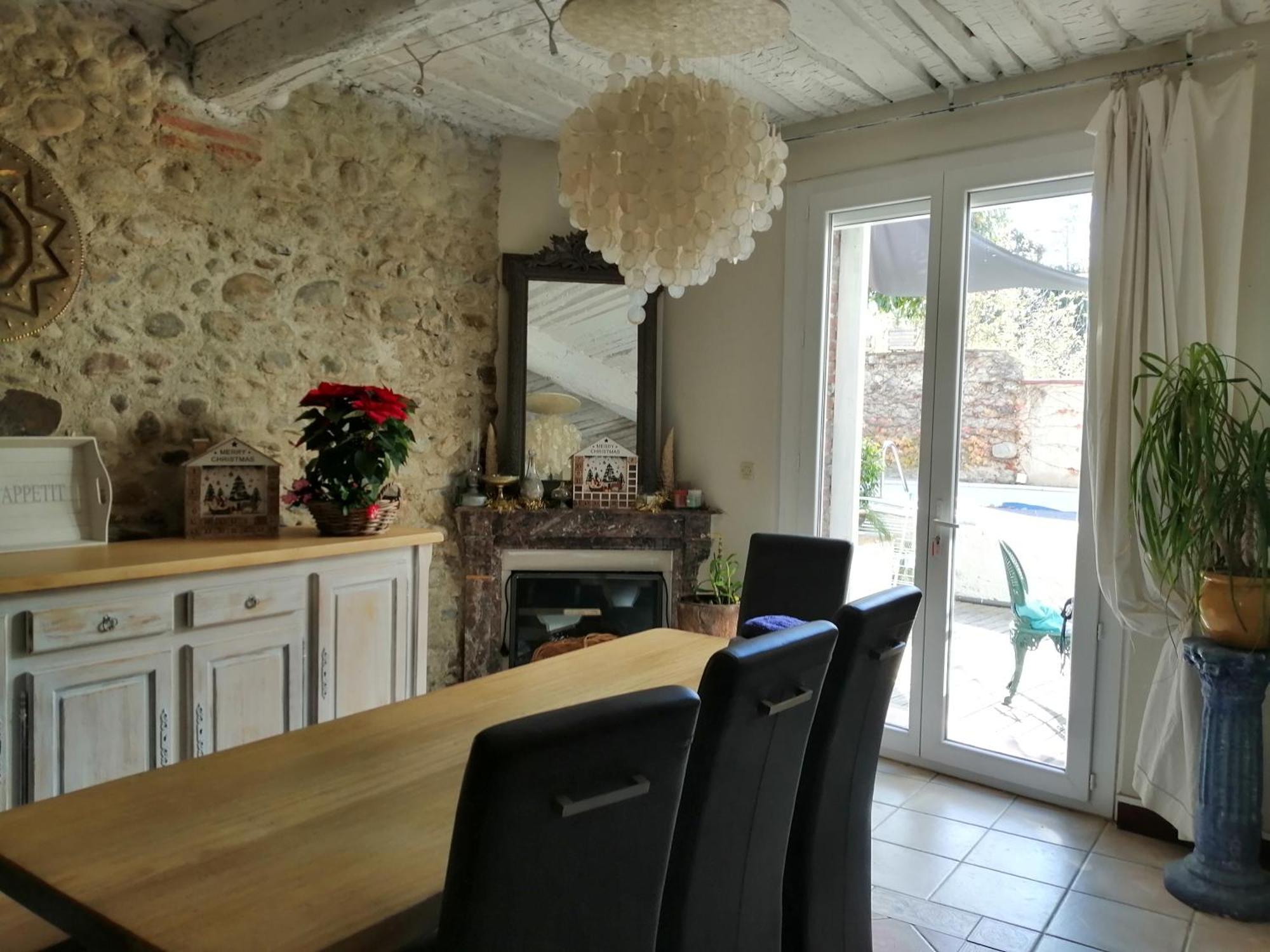 BELLE MAISON DE CARACTERE DE VILLAGE et STUDIO PISCINE Privée 9 PERS Millas Exterior foto