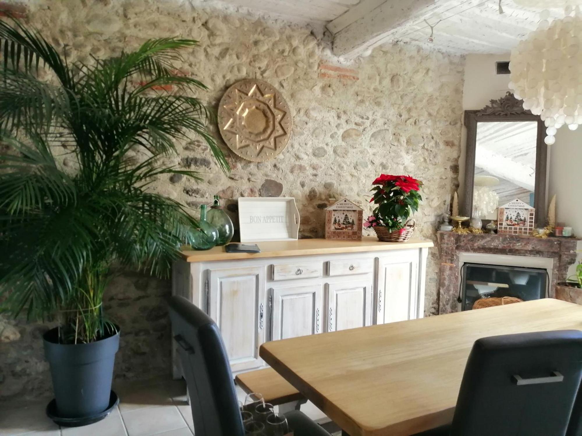 BELLE MAISON DE CARACTERE DE VILLAGE et STUDIO PISCINE Privée 9 PERS Millas Exterior foto